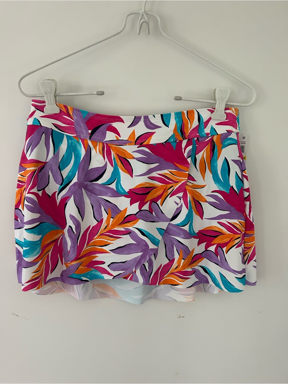 Anne Cole Multicolor Tropical Print Swim suit-